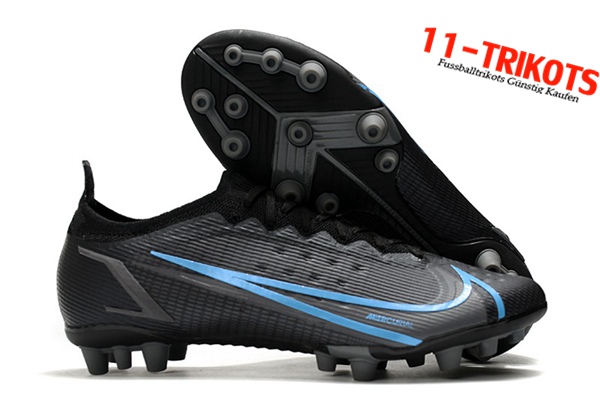 Nike Fussballschuhe Vapor 14 Elite PRO AG Schwarz