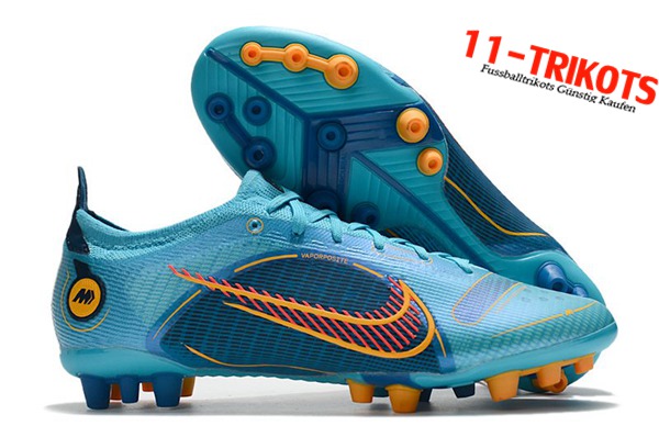 Nike Fussballschuhe Vapor 14 Elite PRO AG Blau