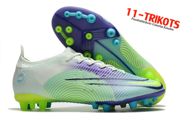 Nike Fussballschuhe Vapor 14 Elite PRO AG Grün/lila