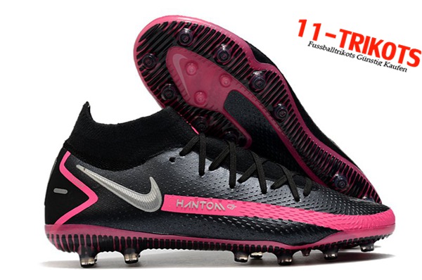 Nike Fussballschuhe Phantom GT Elite Dynamic Fit AG-PRO Schwarz