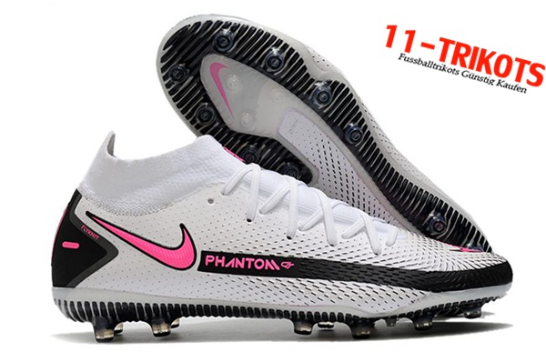 Nike Fussballschuhe Phantom GT Elite Dynamic Fit AG-PRO Weiß