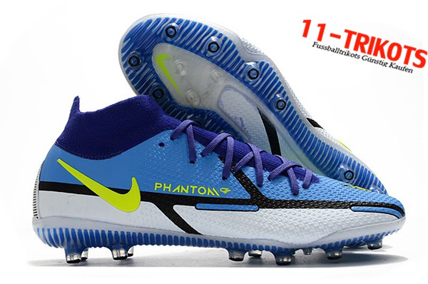 Nike Fussballschuhe Phantom GT Elite Dynamic Fit AG-PRO Blau