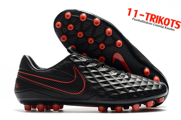 Nike Fussballschuhe Tiempo Legend VIII Acadermy AG Schwarz