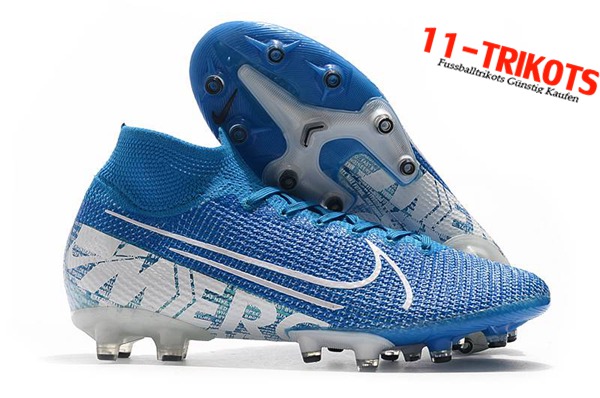 Nike Fussballschuhe Superfly 7 Elite SE AG Blau