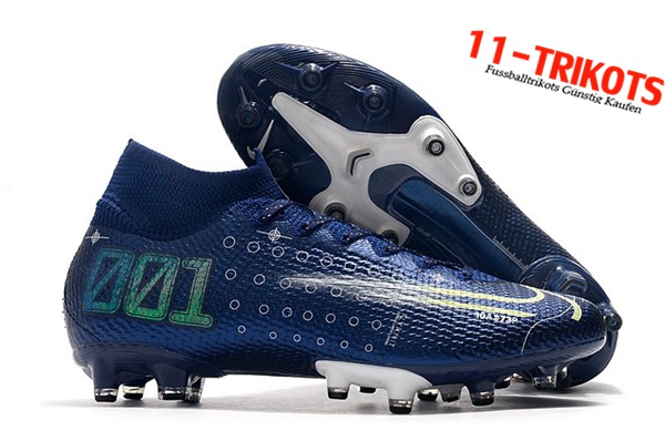 Nike Fussballschuhe Superfly 7 Elite SE AG Navy blau