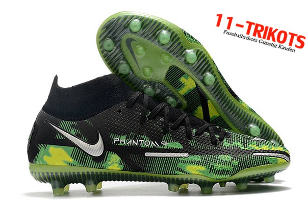 Nike Fussballschuhe Phantom GT Elite Dynamic Fit AG-PRO Grün