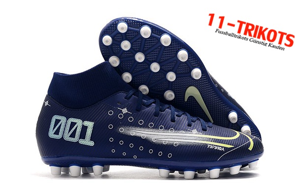 Nike Fussballschuhe Superfly 7 Academy CR7 AG Navy blau