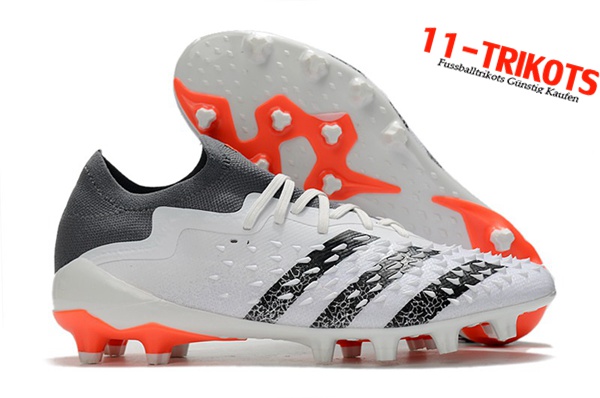 Adidas Fussballschuhe Predator Freak .1 Low FG Weiß