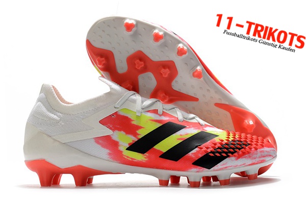 Adidas Fussballschuhe Predator Mutator 20.1 Low AG Orange/Weiß