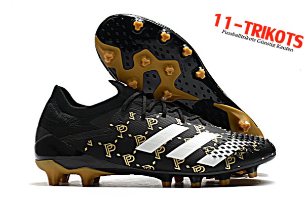 Adidas Fussballschuhe Predator Mutator 20.1 Low AG Schwarz