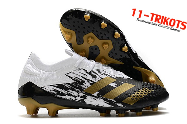 Adidas Fussballschuhe Predator Mutator 20.1 Low AG Schwarz/Weiß