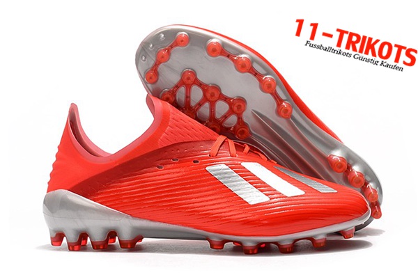 Adidas Fussballschuhe X 19.1 AG Rot