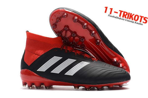 Adidas Fussballschuhe Predator 18.1 AG Schwarz/Rot