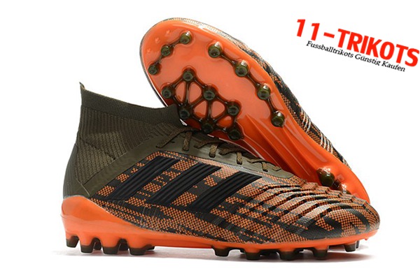 Adidas Fussballschuhe Predator 18.1 AG Orange/Braun