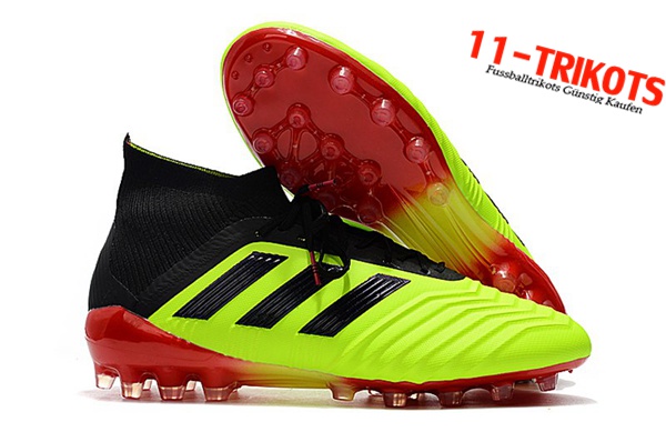 Adidas Fussballschuhe Predator 18.1 AG Grün/Schwarz