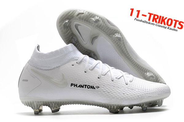 Nike Fussballschuhe Phantom GT Elite Dynamic Fit FG Weiß