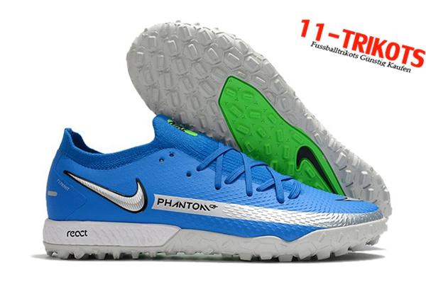 Nike Fussballschuhe Phantom GT Pro TF Blau
