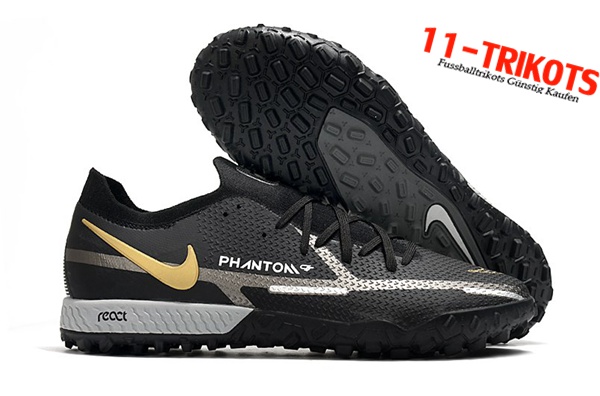 Nike Fussballschuhe Phantom GT Pro TF Schwarz