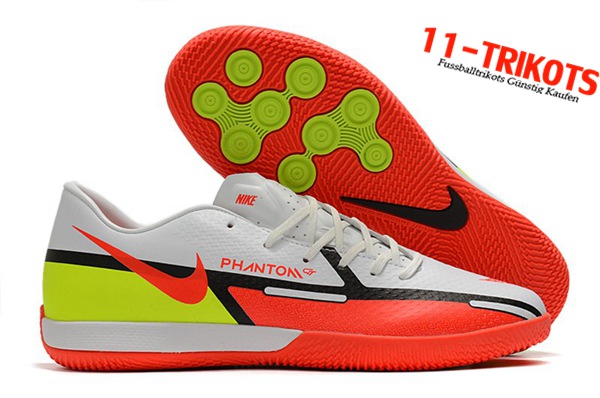 Nike Fussballschuhe React Phantom GT2 Pro IC Weiß