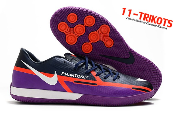 Nike Fussballschuhe React Phantom GT2 Pro IC lila