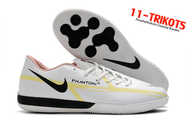 Nike Fussballschuhe React Phantom GT2 Pro IC Weiß