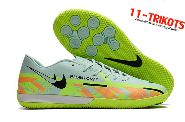 Nike Fussballschuhe React Phantom GT2 Pro IC Grün