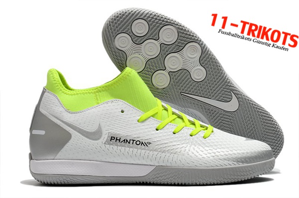 Nike Fussballschuhe Phantom GT Academy Dynamic Fit IC Weiß