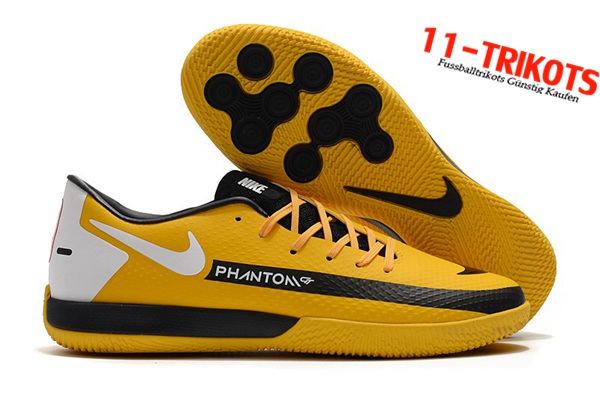 Nike Fussballschuhe React Phantom GT Pro IC Orange