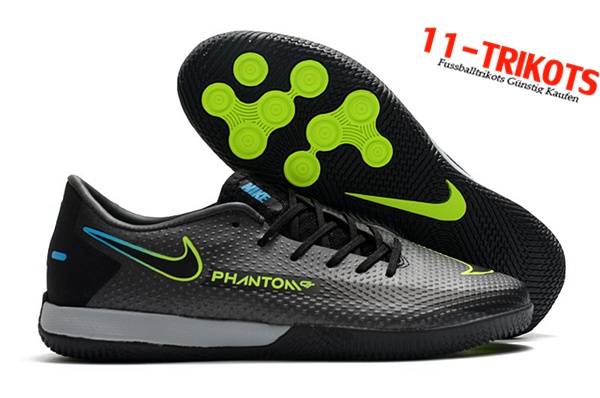 Nike Fussballschuhe React Phantom GT Pro IC Schwarz