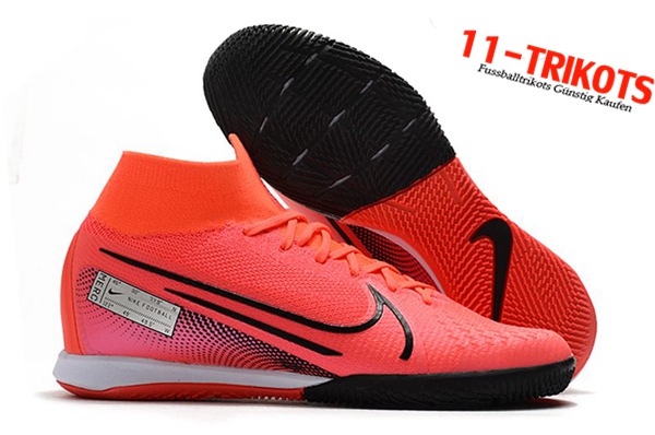 Nike Fussballschuhe Mercurial Superfly 7 Elite MDS IC Rosa