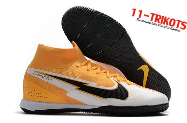Nike Fussballschuhe Mercurial Superfly 7 Elite MDS IC Orange