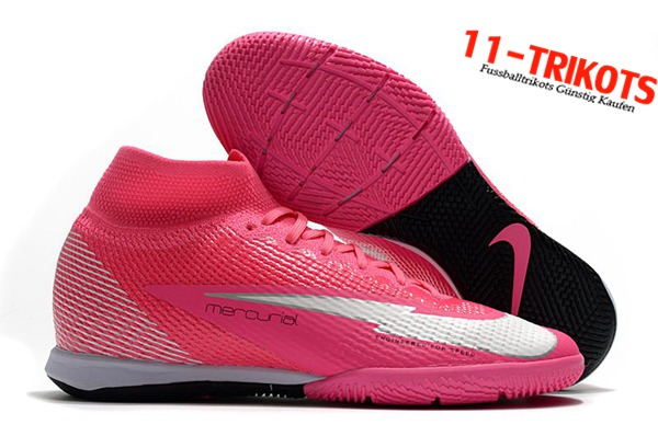 Nike Fussballschuhe Mercurial Superfly 7 Elite MDS IC Rosa