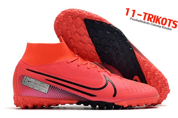 Nike Fussballschuhe Mercurial Superfly 7 Elite MDS TF Rosa