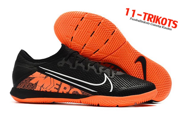 Nike Fussballschuhe Vapor 13 Pro IC Schwarz/Orange