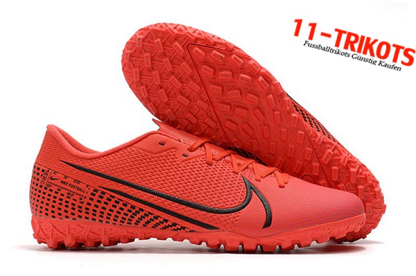 Nike Fussballschuhe Mercurial Vapor 13 Academy TF Rot
