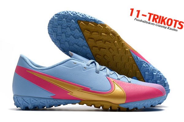 Nike Fussballschuhe Mercurial Vapor 13 Academy TF Blau/Rosa