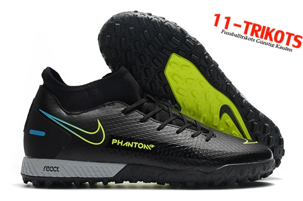 Nike Fussballschuhe Phantom GT Academy Dynamic Fit TF Schwarz