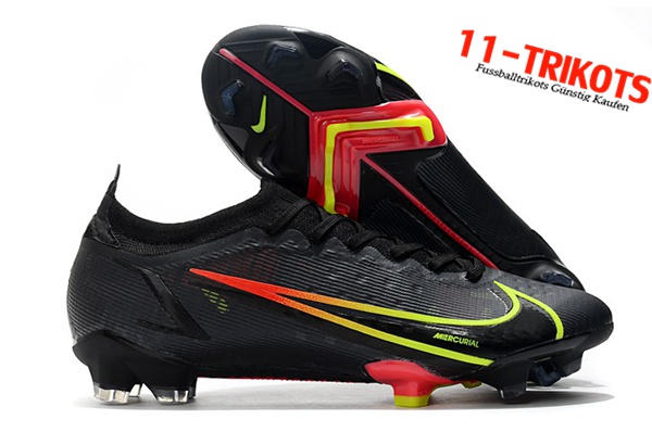 Nike Fussballschuhe Vapor 14 Elite FG Schwarz