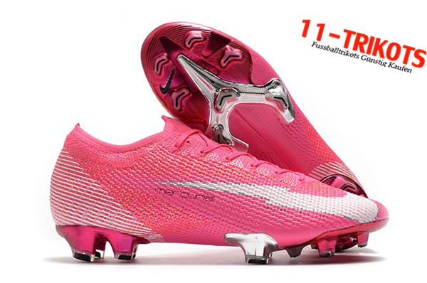 Nike Fussballschuhe Mercurial Vapor 13 Elite Mbappé Rosa FG Rosa