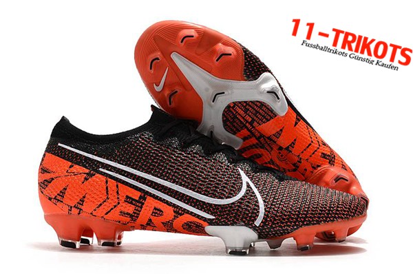 Nike Fussballschuhe Mercurial Vapor 13 Elite SE FG Orange/Schwarz