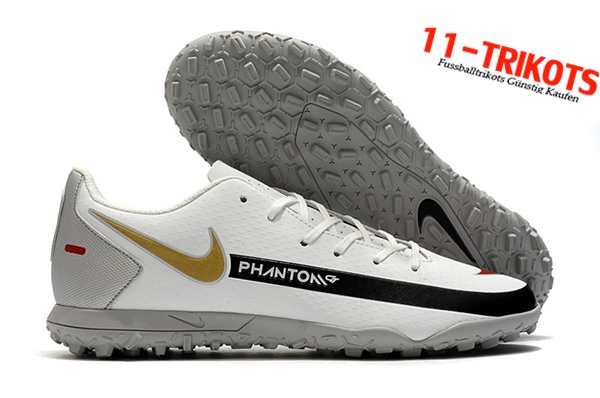 Nike Fussballschuhe Phantom GT Club TF Weiß