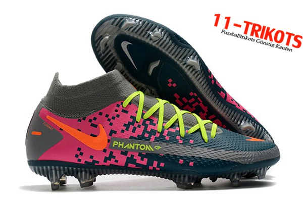 Nike Fussballschuhe Phantom GT Elite Dynamic Fit FG Grün/Rosa