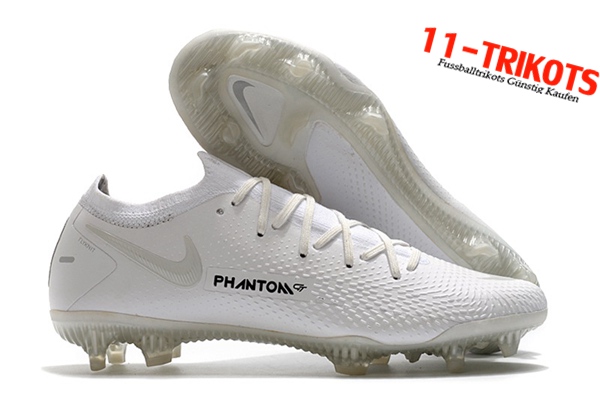 Nike Fussballschuhe Phantom GT Elite FG Weiß