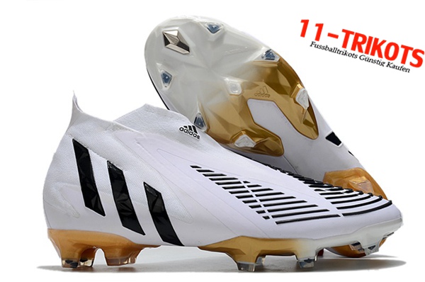 Adidas Fussballschuhe Predator Edge+ FG Weiß