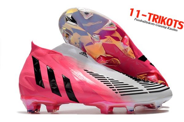 Adidas Fussballschuhe Predator Edge+ FG Weiß/Rosa