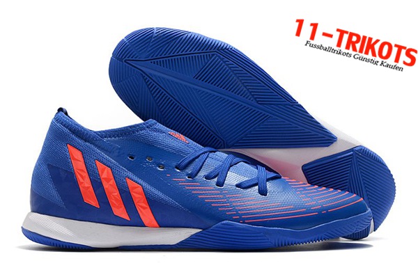 Adidas Fussballschuhe Predator Edge.3 IC Blau