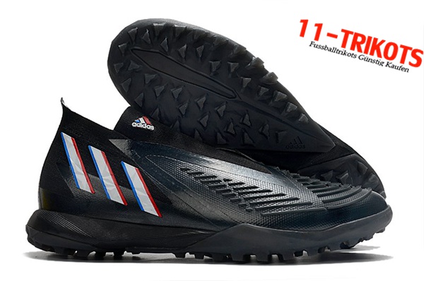 Adidas Fussballschuhe Predator Edge1 TF Schwarz