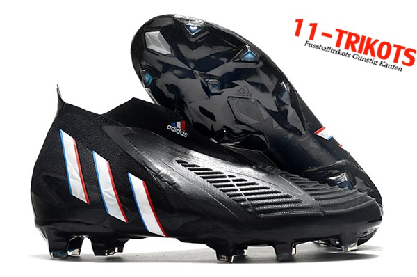 Adidas Fussballschuhe Predator Edge+ FG Schwarz