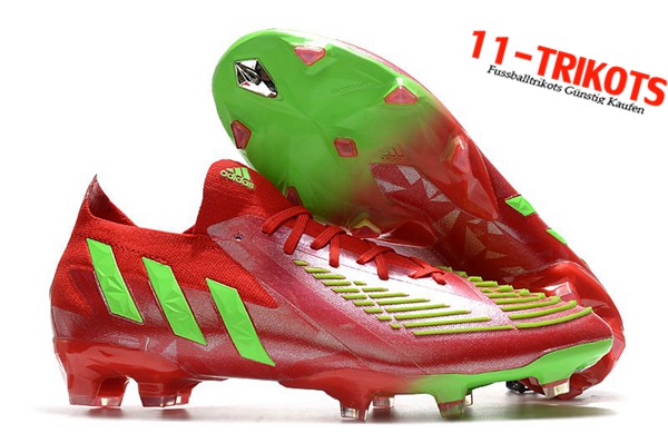 Adidas Fussballschuhe Predator Edge.1 Low FG Rot