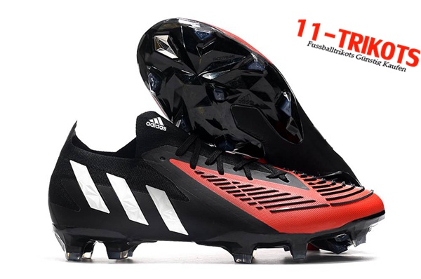 Adidas Fussballschuhe Predator Edge.1 Low FG Schwarz